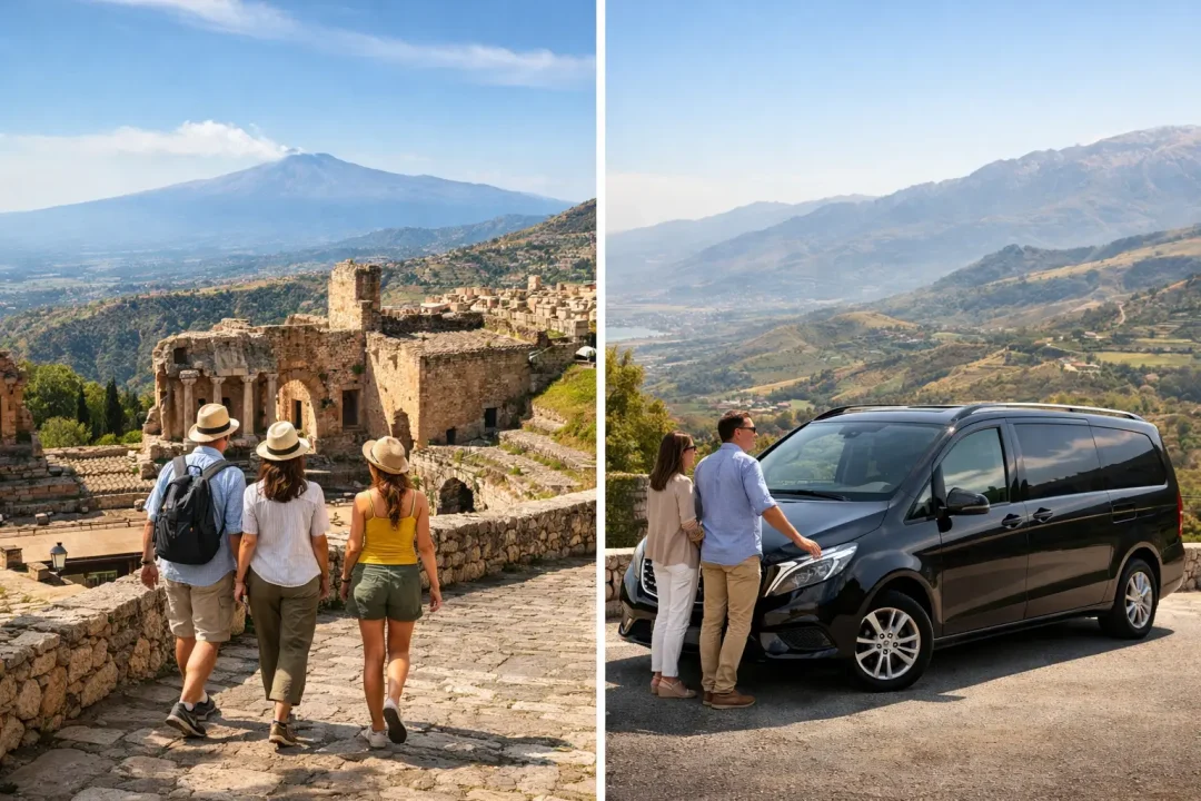 Walking Tour Versus Driver Tour in Sicily